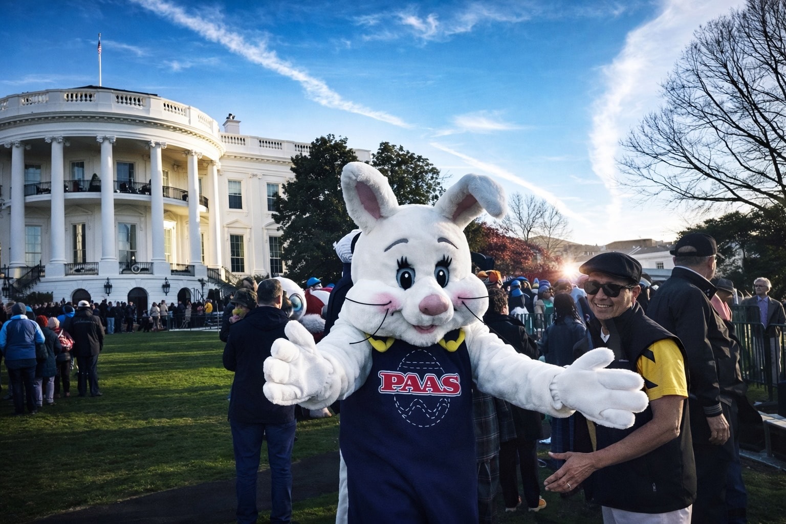 PAAS Easter Bunny — White House Easter Egg Roll