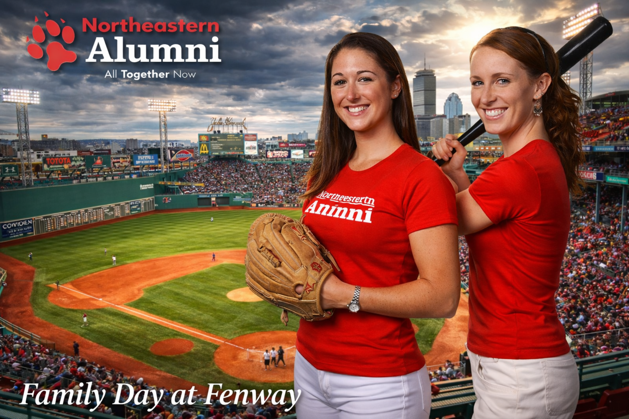 Northeastern Alumni Family Day at Fenway Park